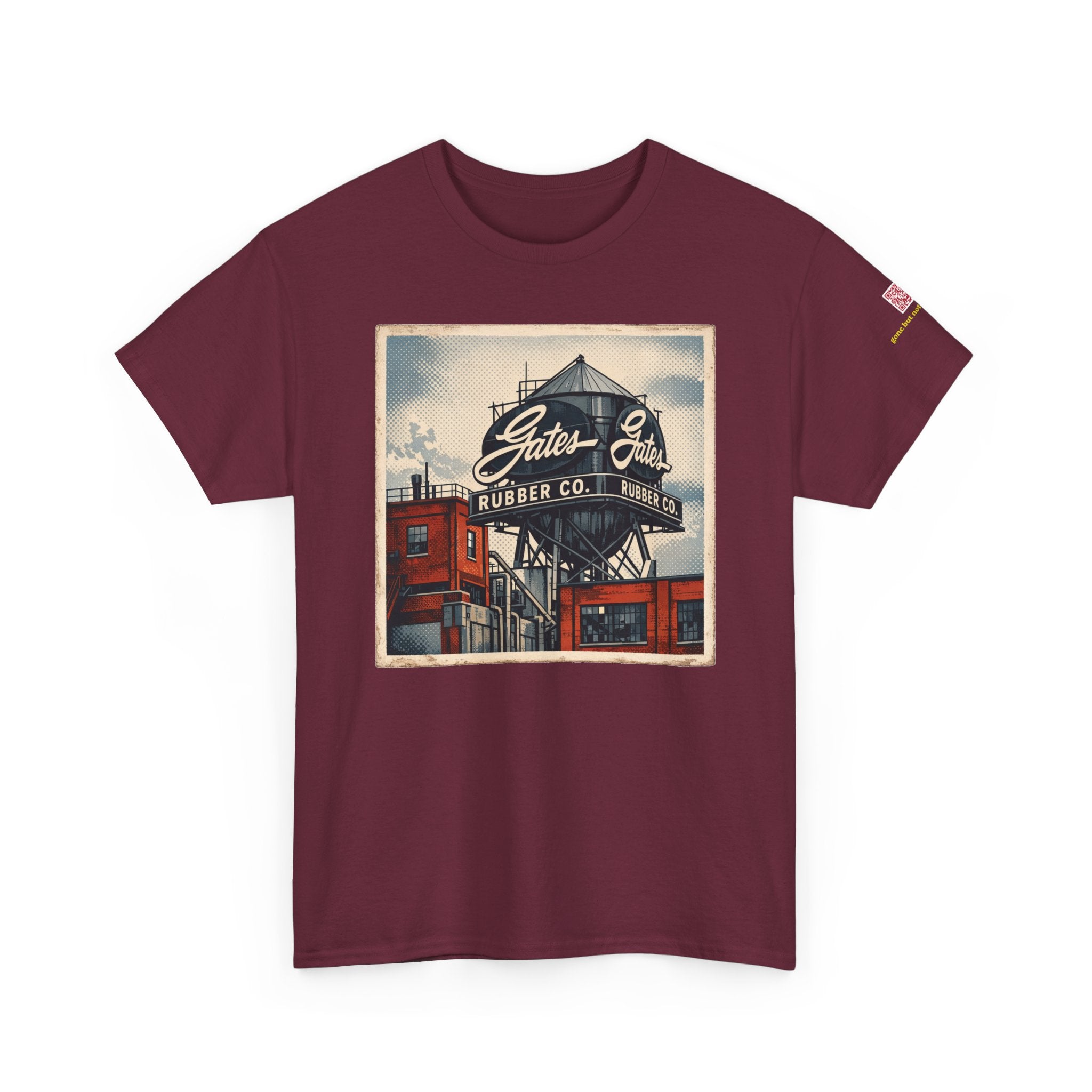 Gates Rubber Company water tower - vintage Denver gear