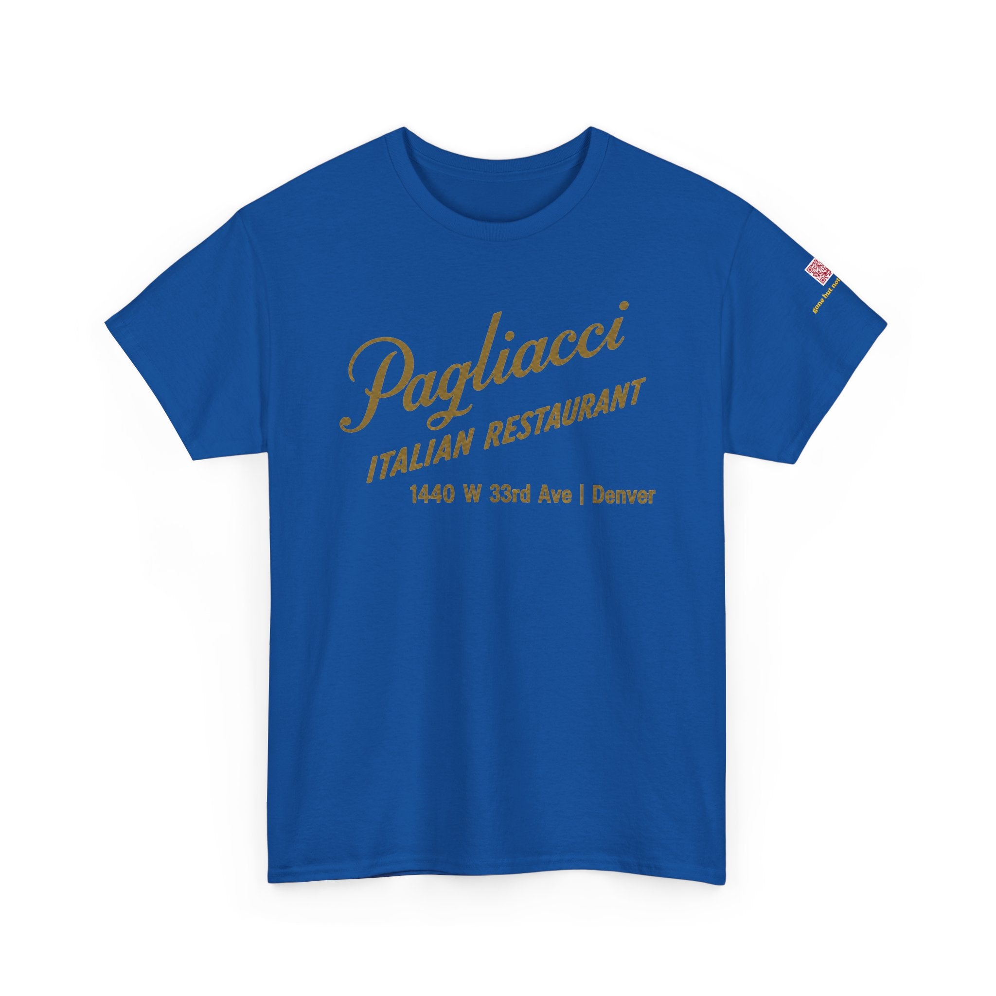 Pagliacci Italian restaurant - vintage Denver gear