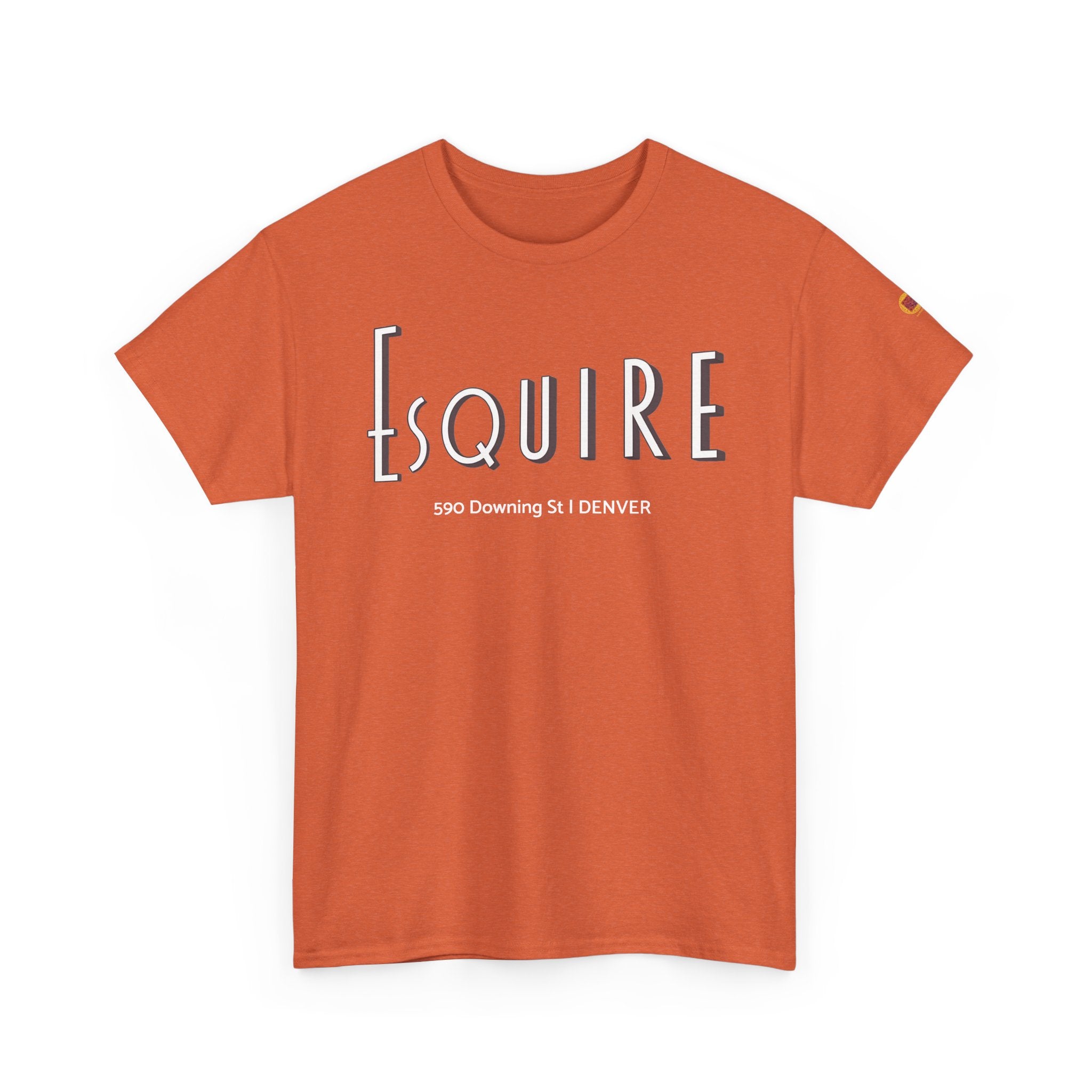 Esquire Theater logo - vintage Denver gear