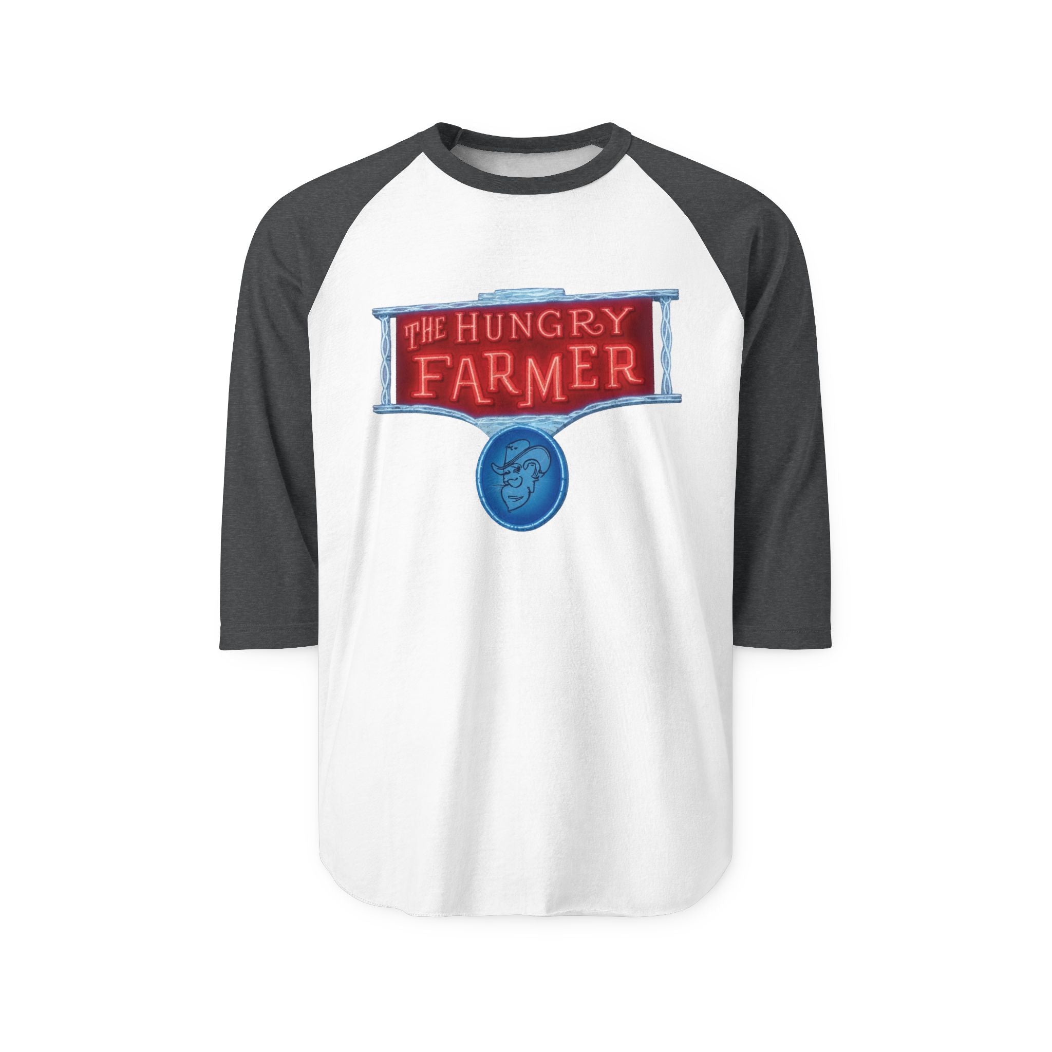 HUNGRY FARMER RESTAURANT | Retro Baseball Tee