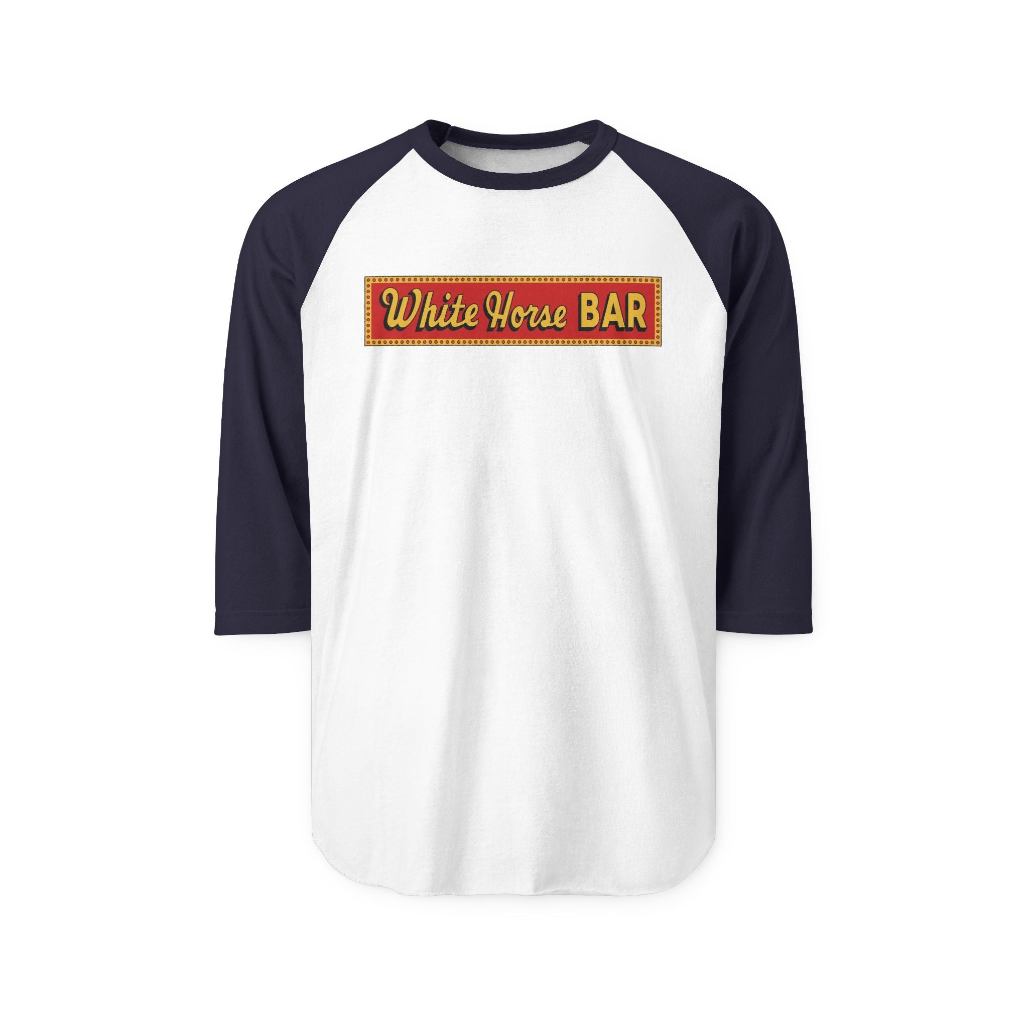 WHITE HORSE BAR | Vintage Denver Retro Baseball Tee
