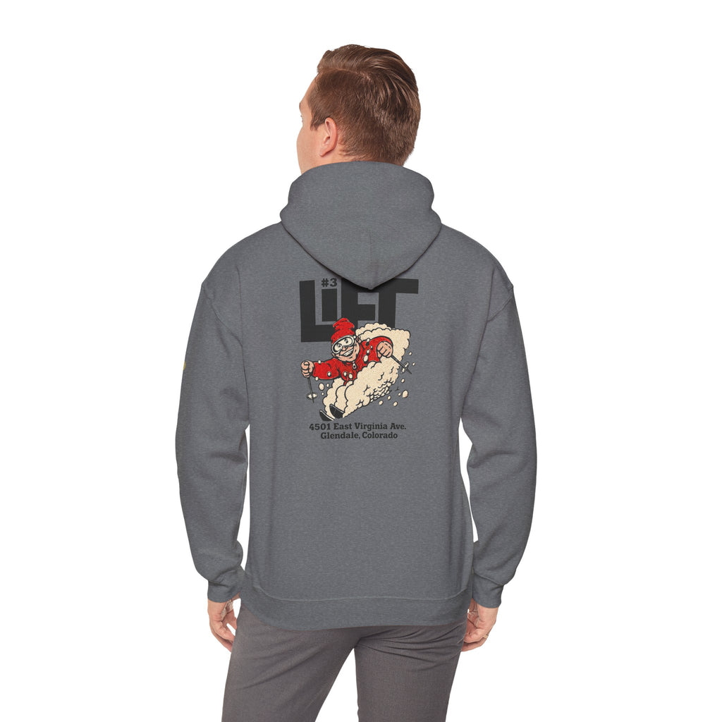 LIFT SKI GLENDALE | Unisex Heavy Blend™ Hooded Sweatshirt