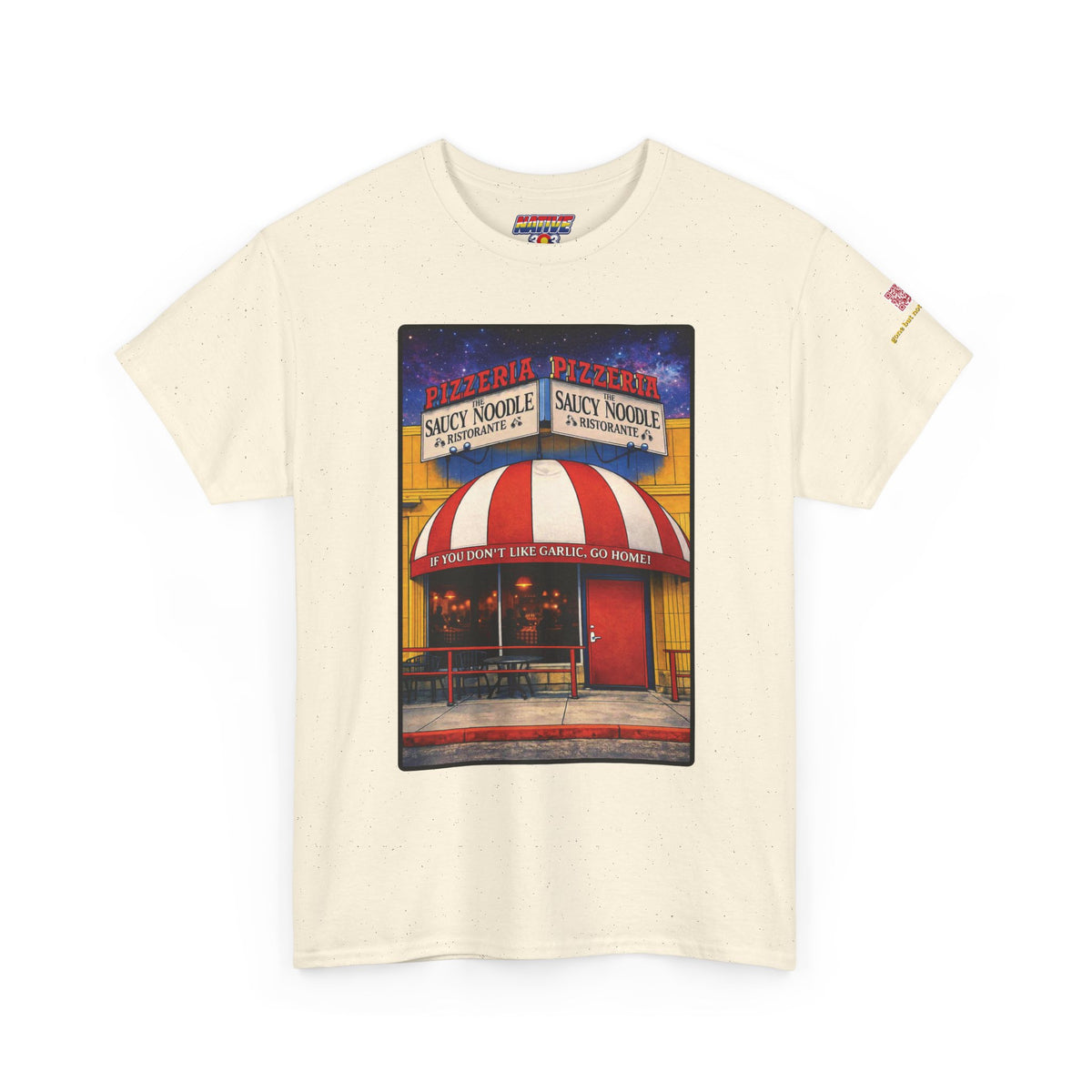 The Saucy Noodle - Garlic - vintage Denver gear