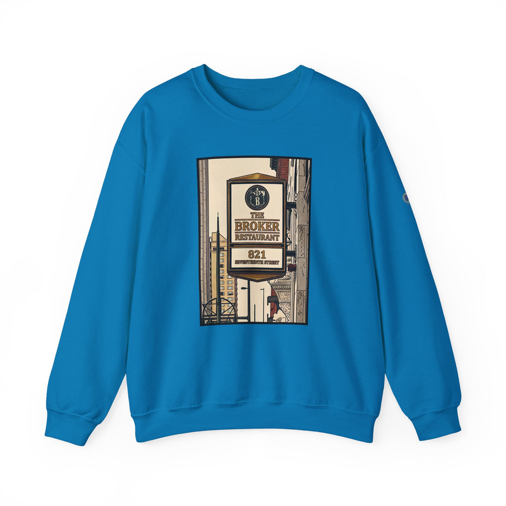 Broker Restaurant sign | Native303 Sweatshirt