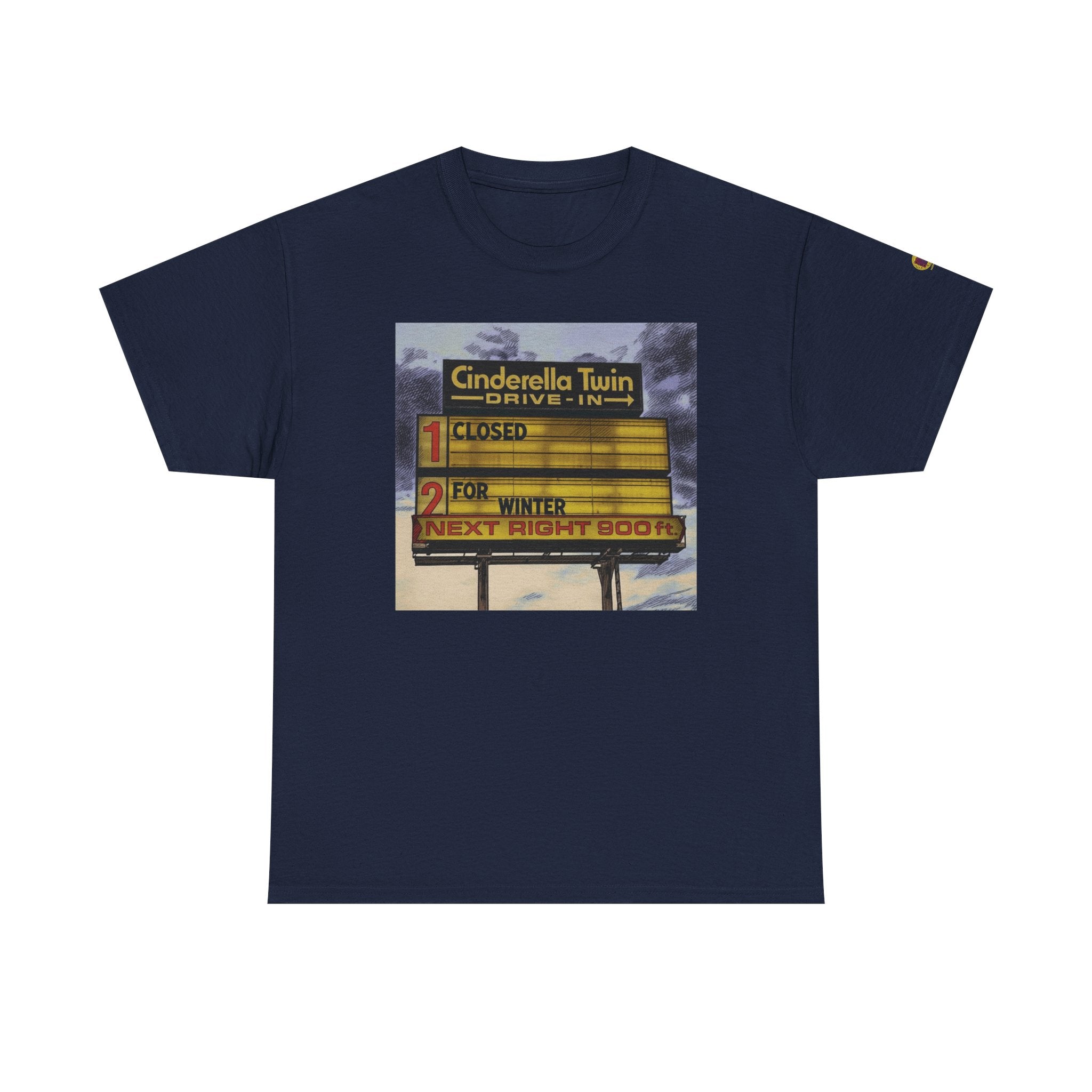 Cinderella Twin Drive In night sky - vintage Denver gear