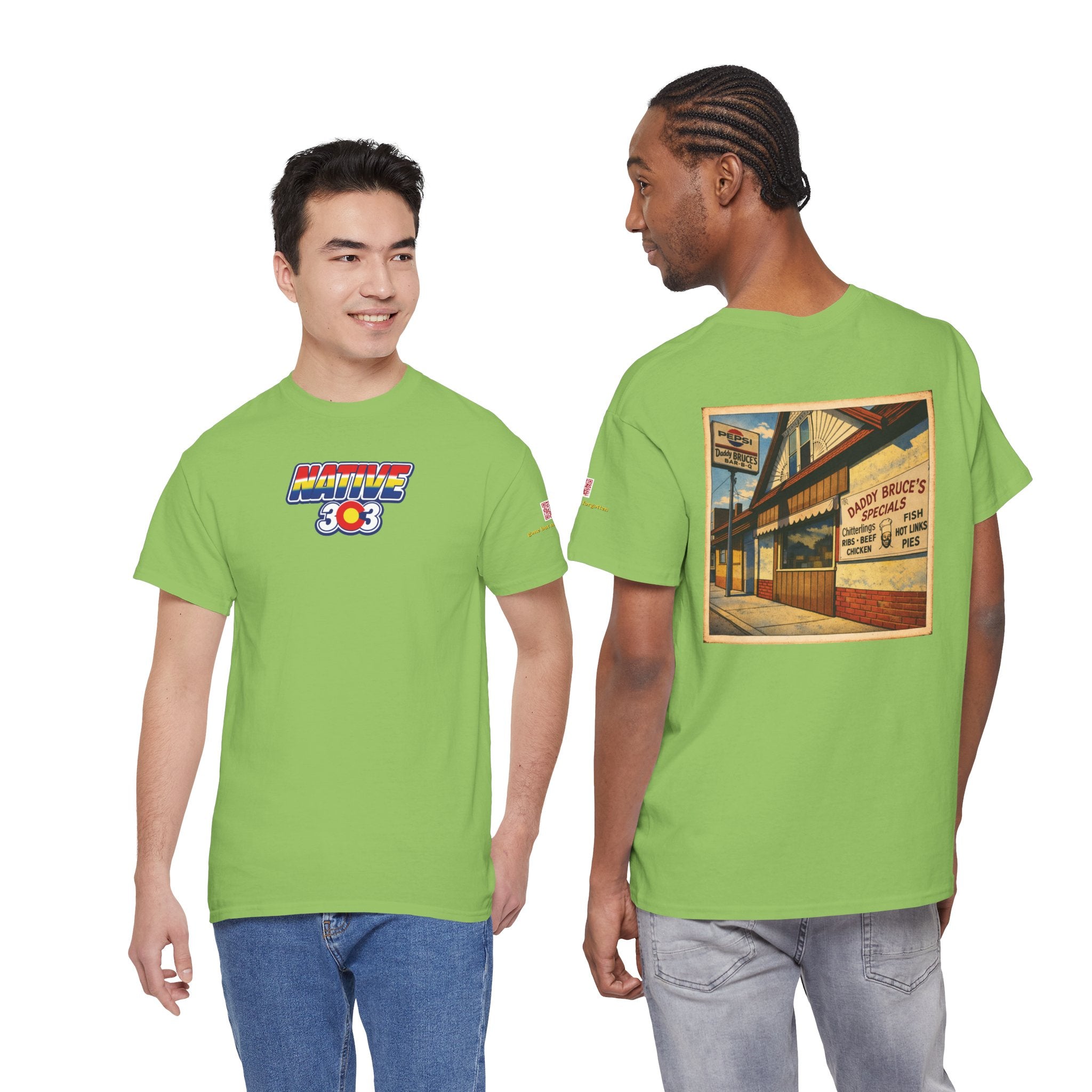 DADDY BRUCE'S BBQ - vintage Metro Denver gear