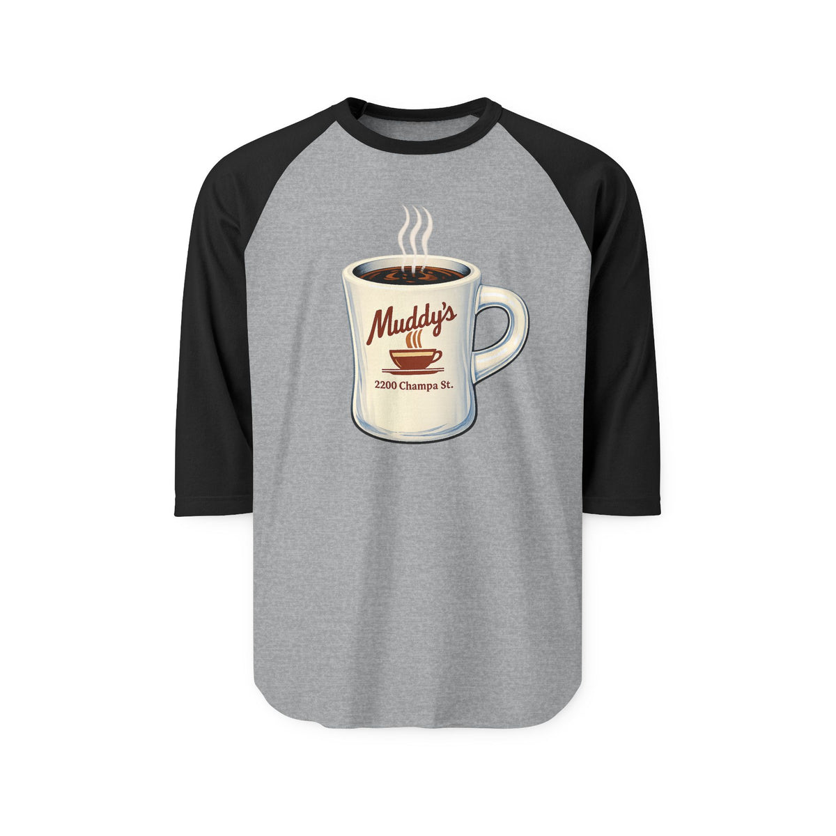 MUDDY'S | Retro Baseball Tee