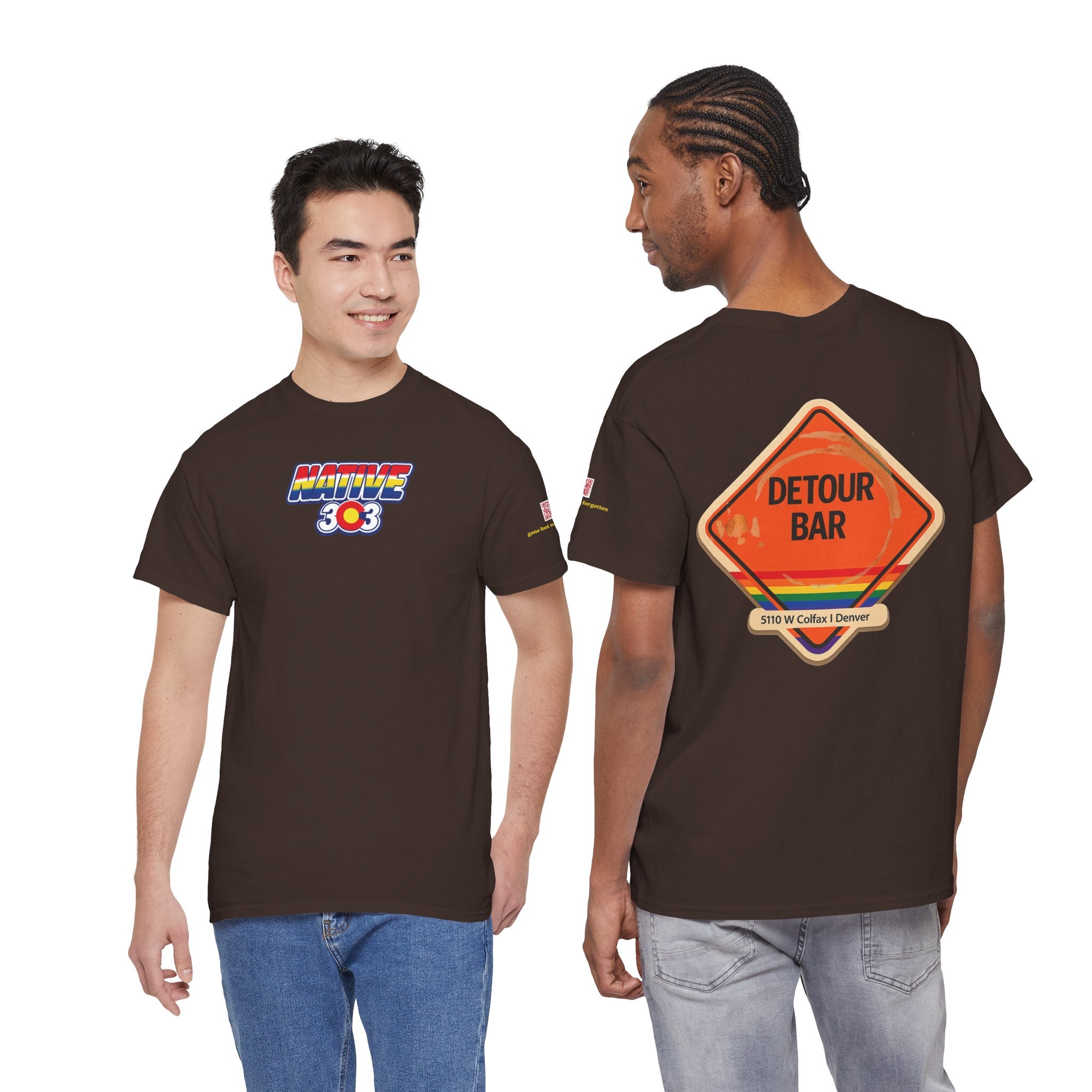 DETOUR BAR after hours back design - vintage Colorado gear