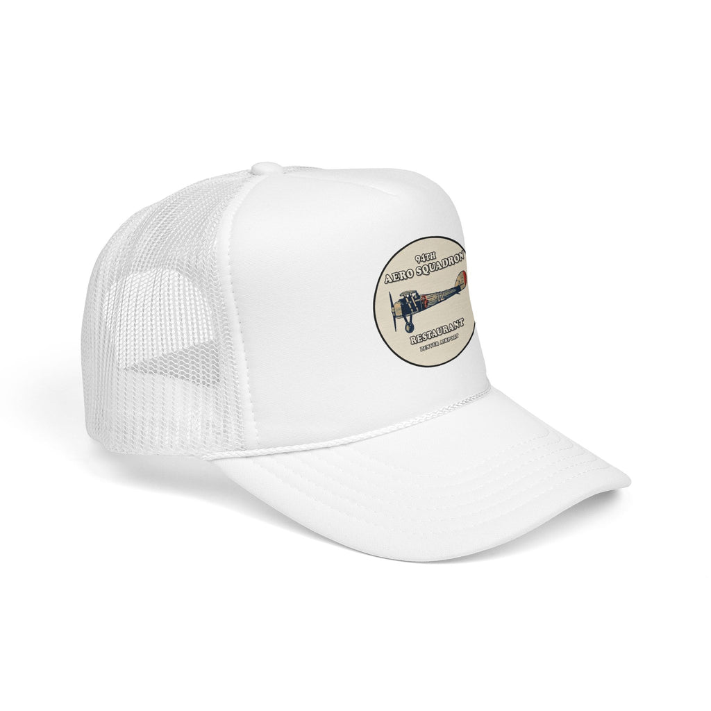 94th Aero Squadron Trucker Hat — Vintage Sailboat Foam Cap
