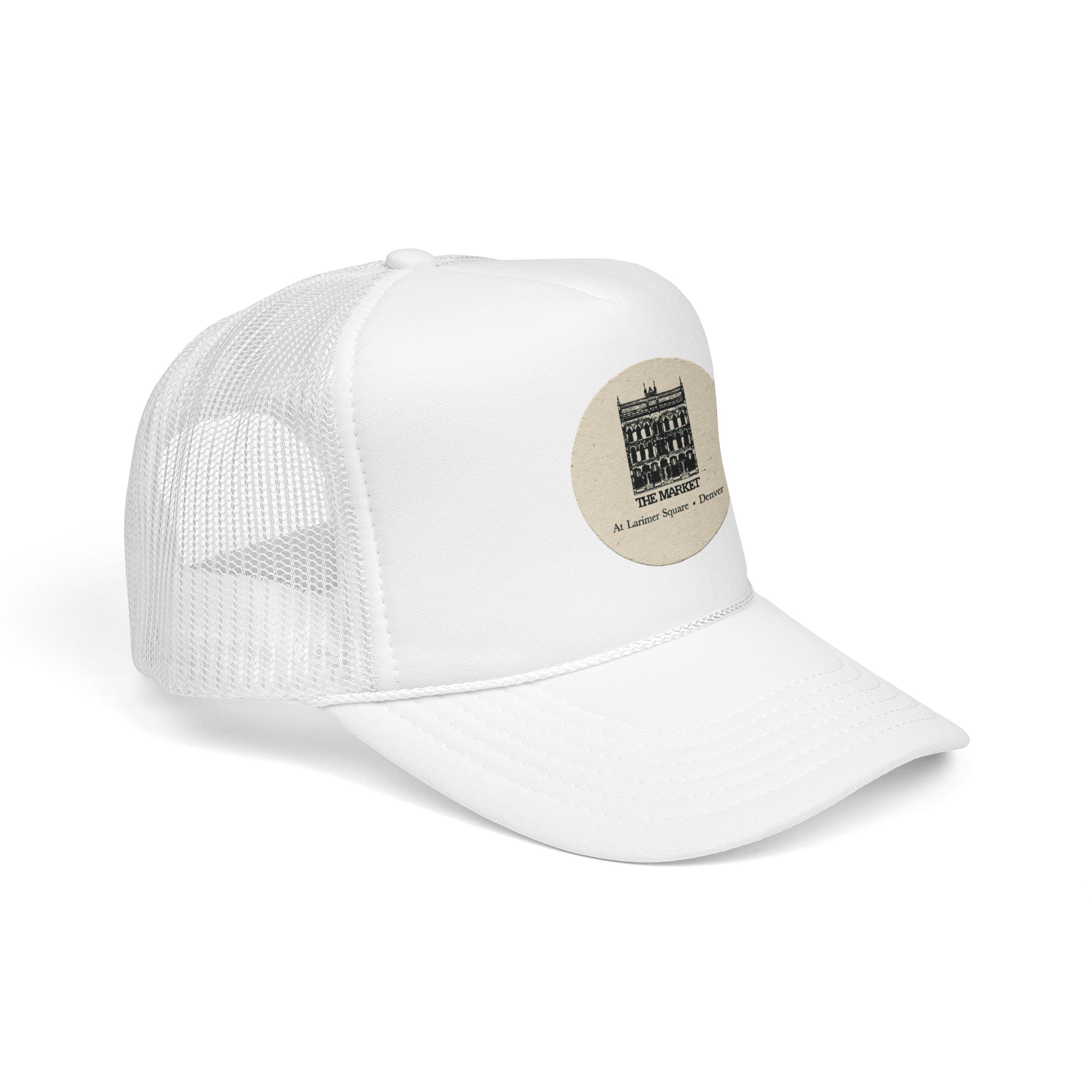 Market - Larimer Square Trucker Hat — Vintage Sailboat Foam Cap