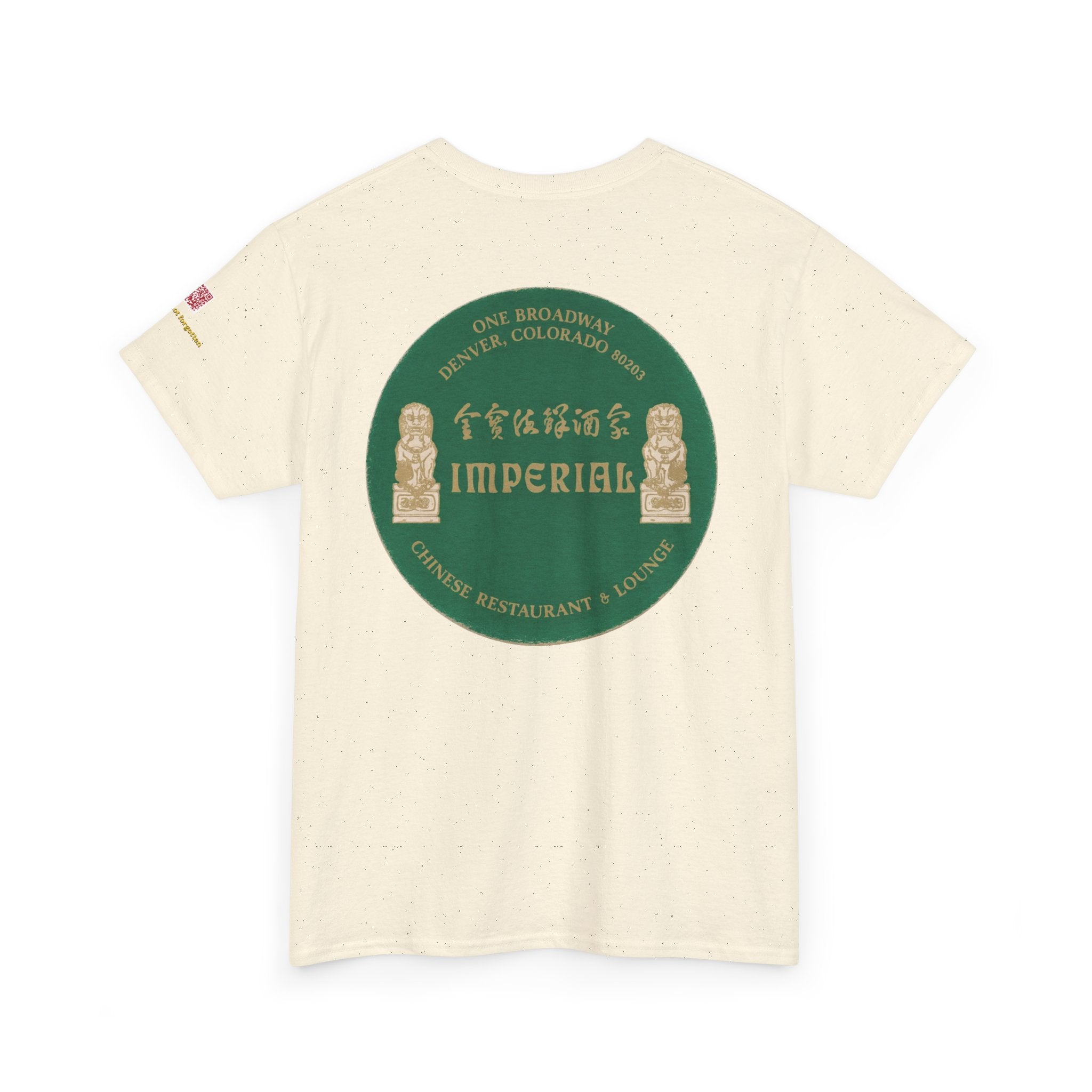 IMPERIAL CHINESE RESTAURANT - vintage Colorado gear