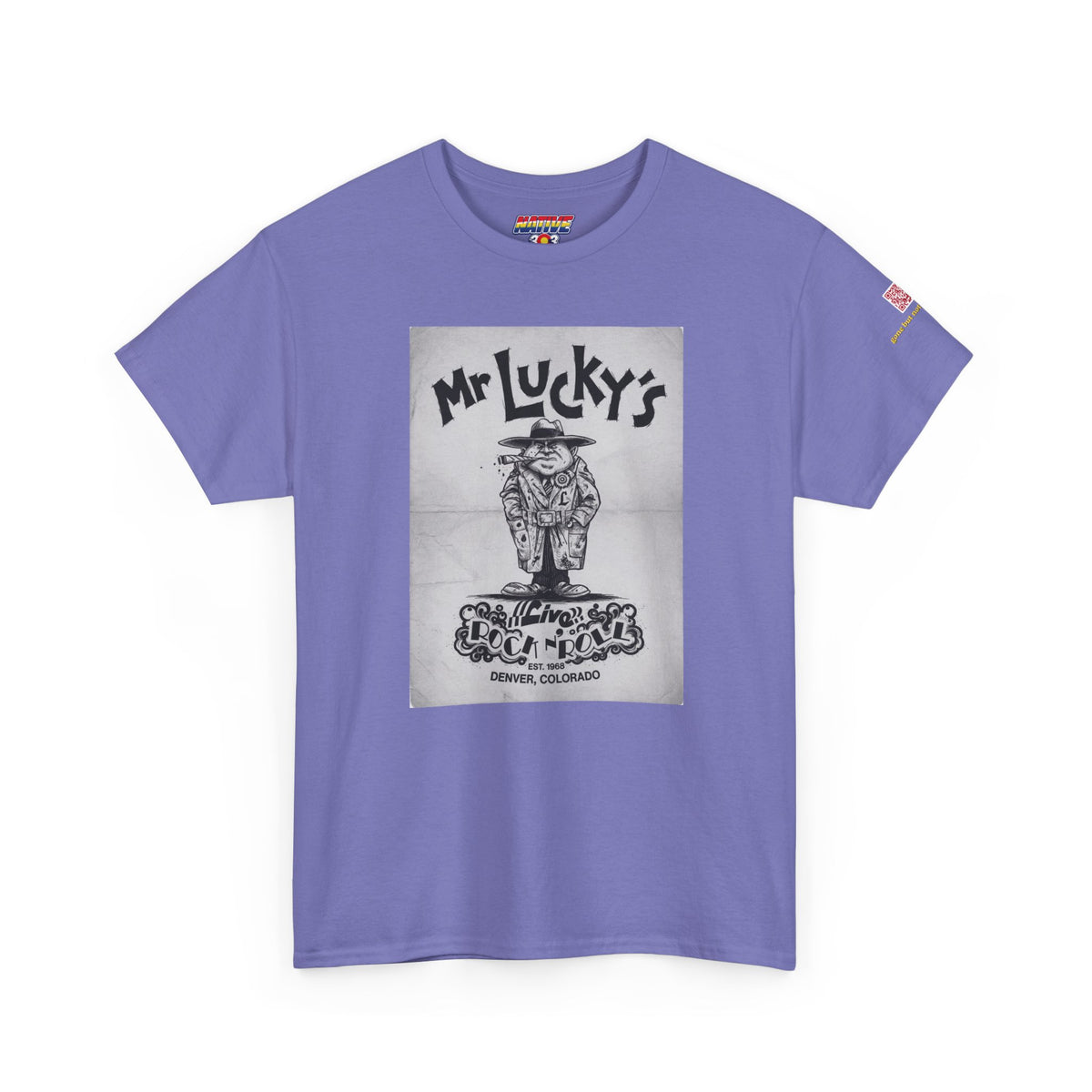 Mr Luckys B/W flyer - vintage Metro Denver gear