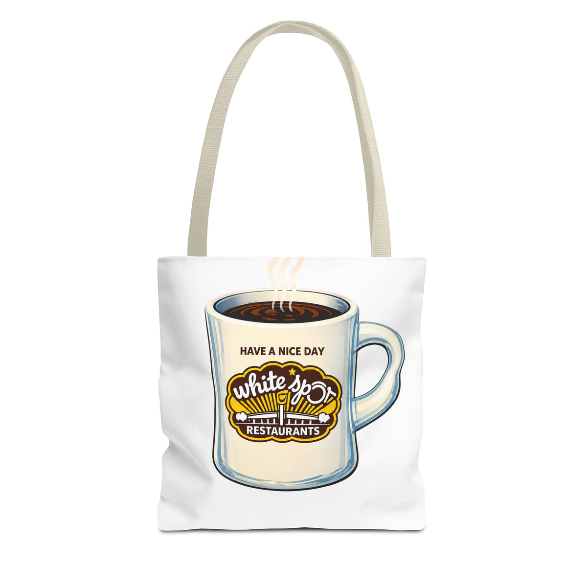 White Spot Mug Tote
