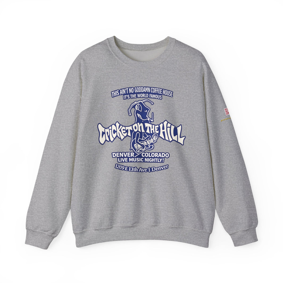 Cricket on the Hill logo | Native303 Sweatshirt