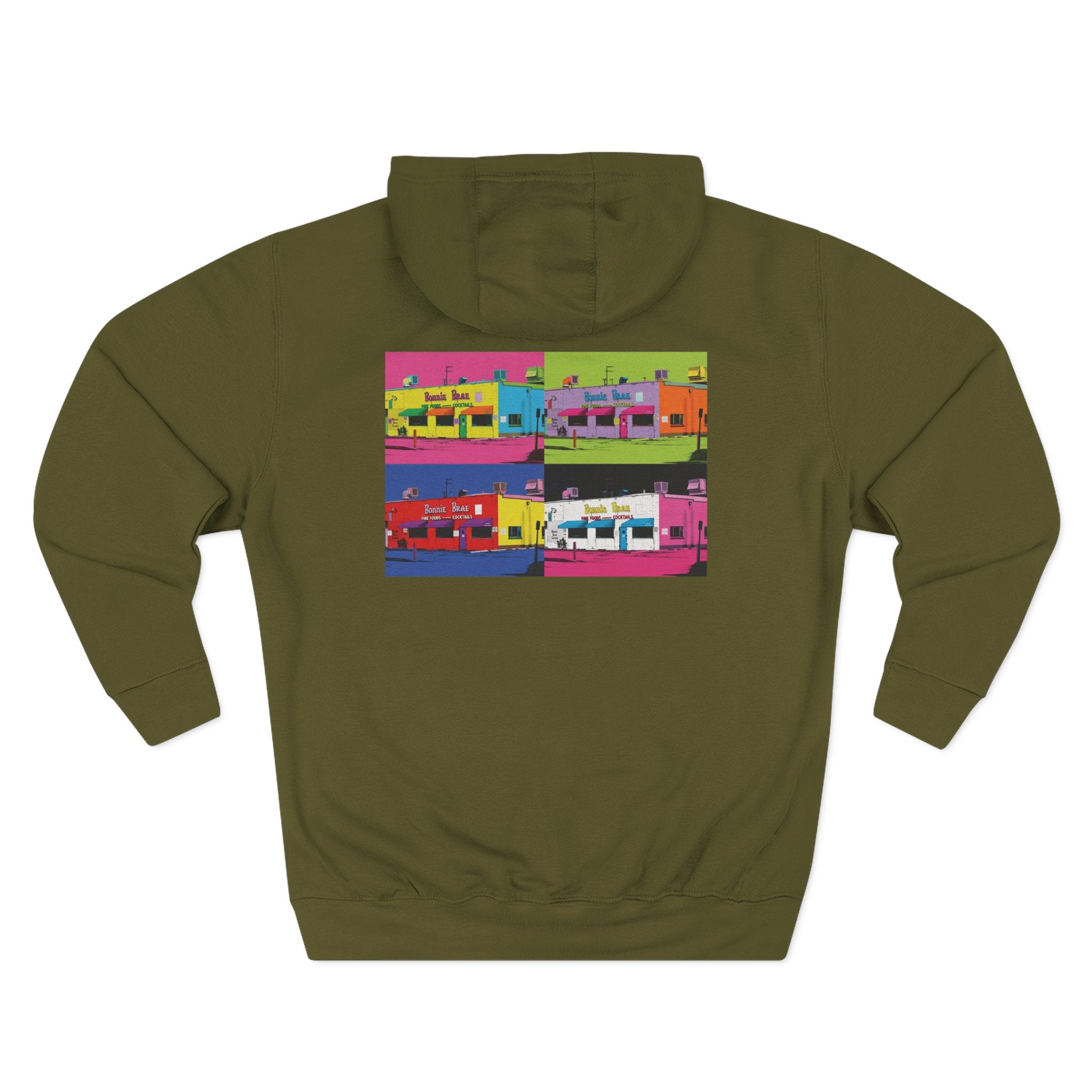 BONNIE BRAE POP ART COLLAGE Hoodie