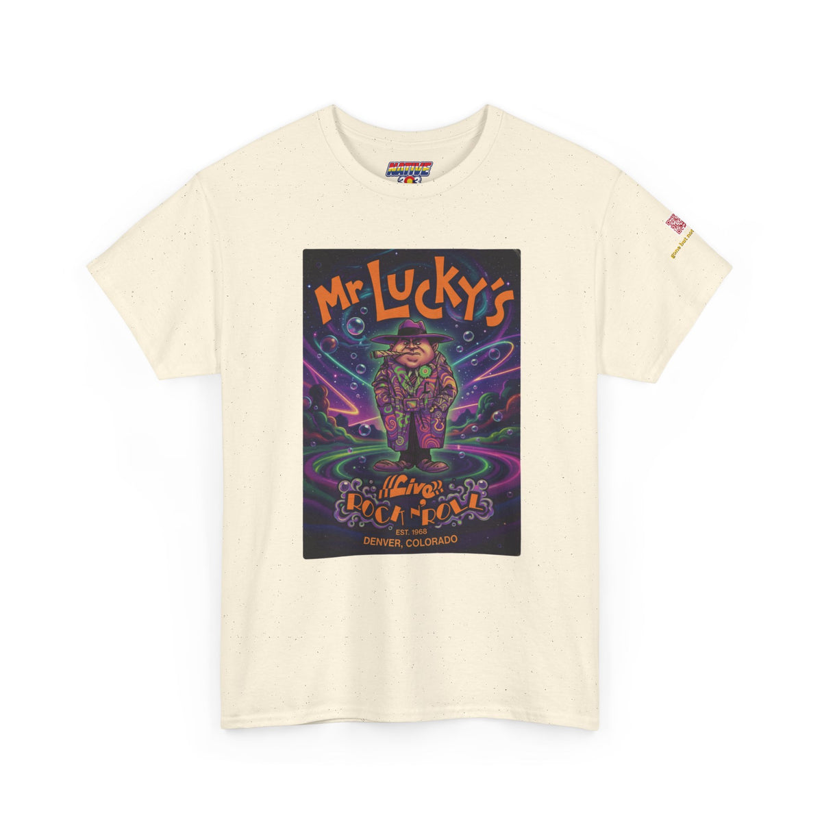 Mr Luckys black light acid trip - vintage Metro Denver gear
