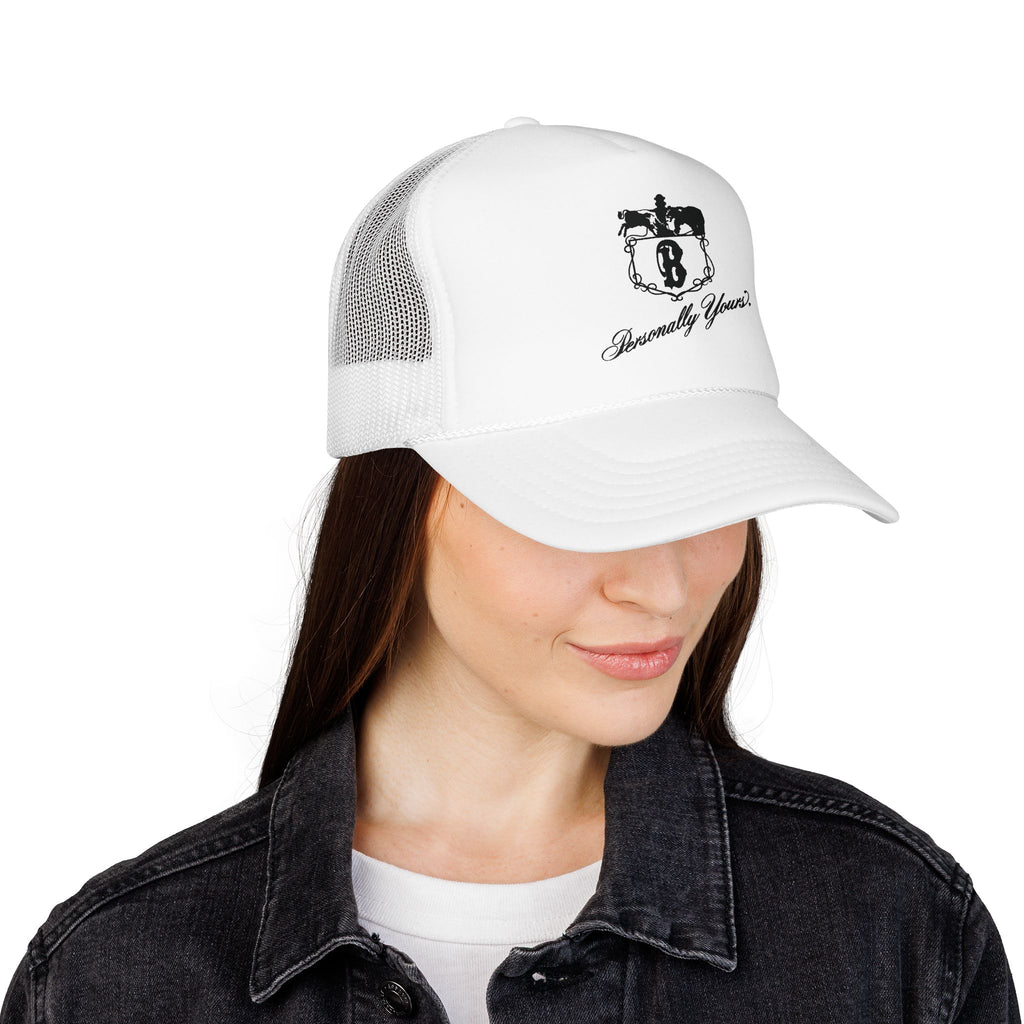 Broker Restaurant Trucker Hat — Vintage Sailboat Foam Cap