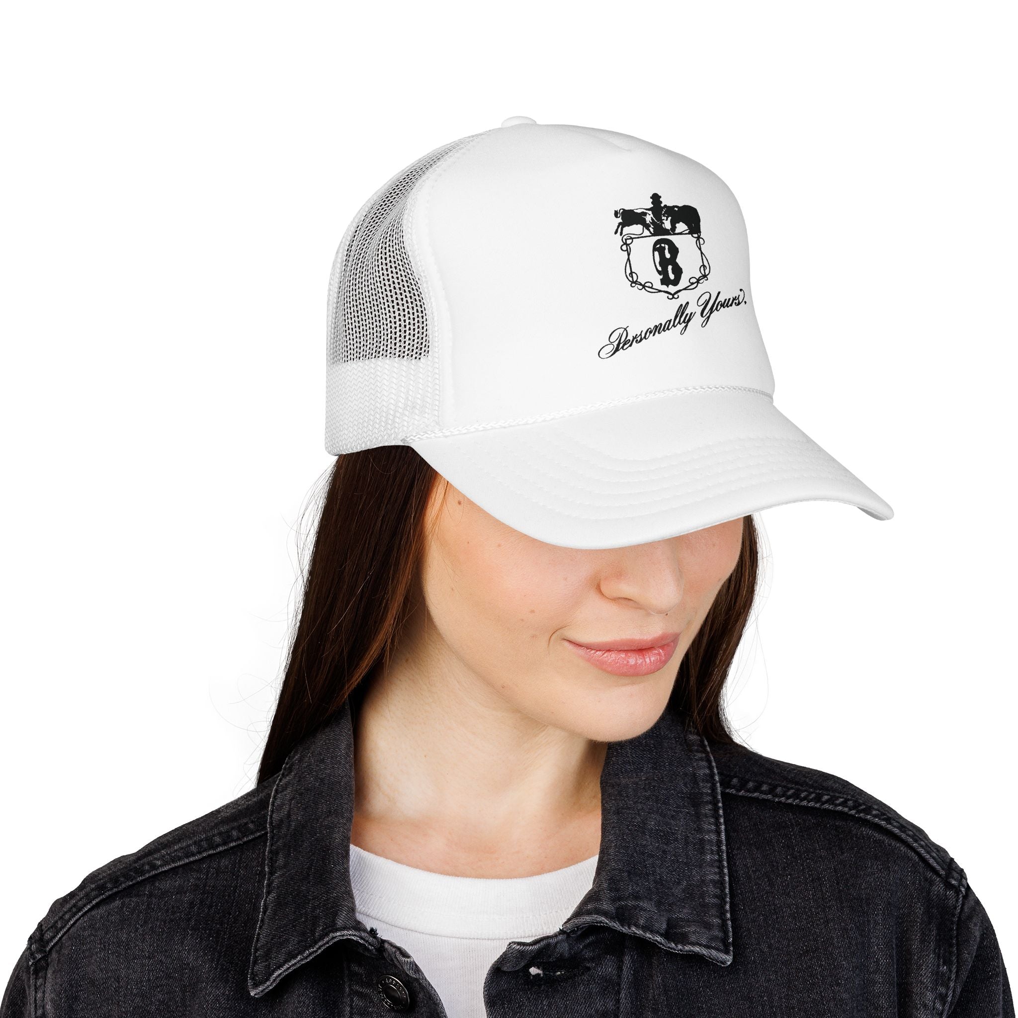 Broker Restaurant Trucker Hat — Vintage Sailboat Foam Cap
