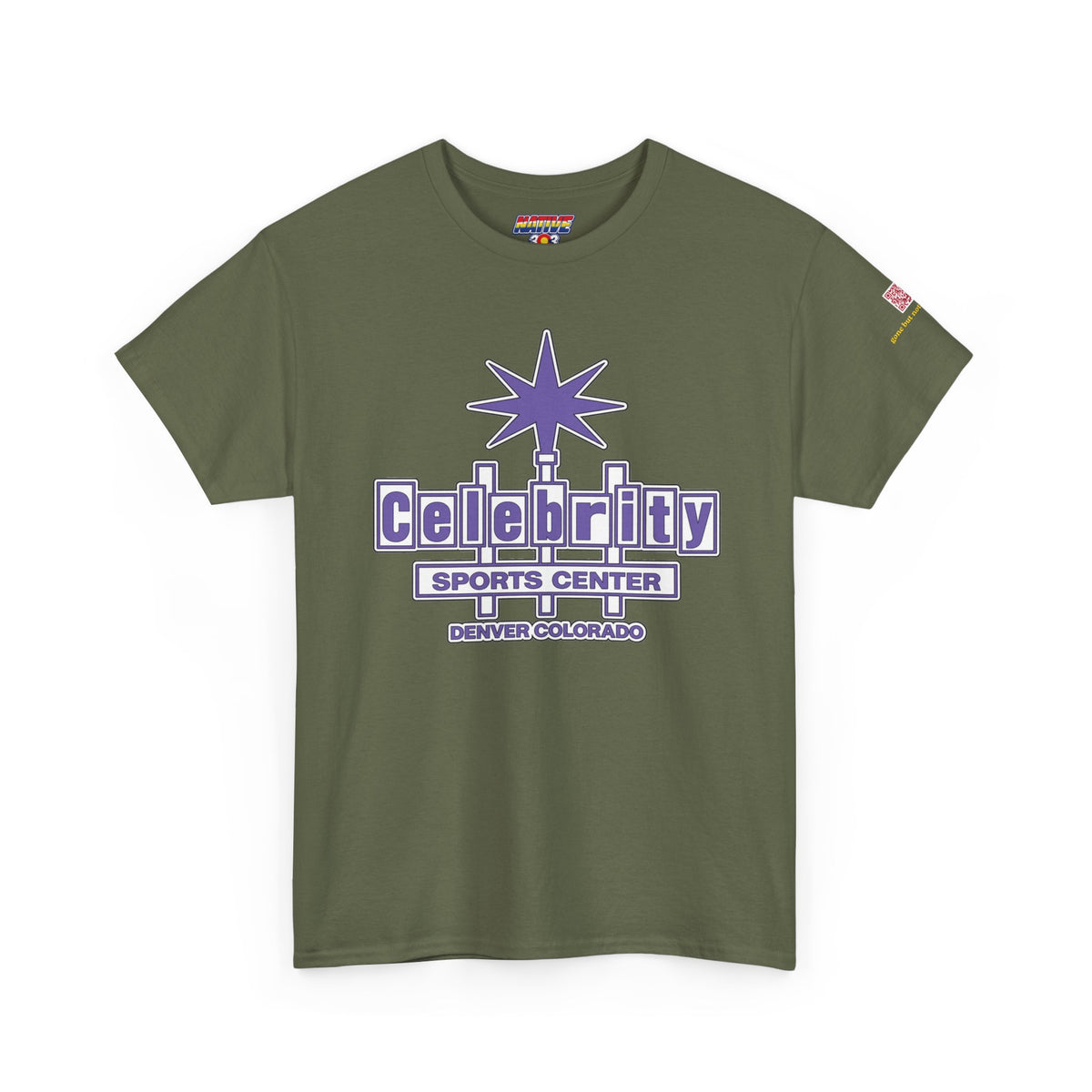 Celebrity Sports Center PURPLE - vintage Denver gear