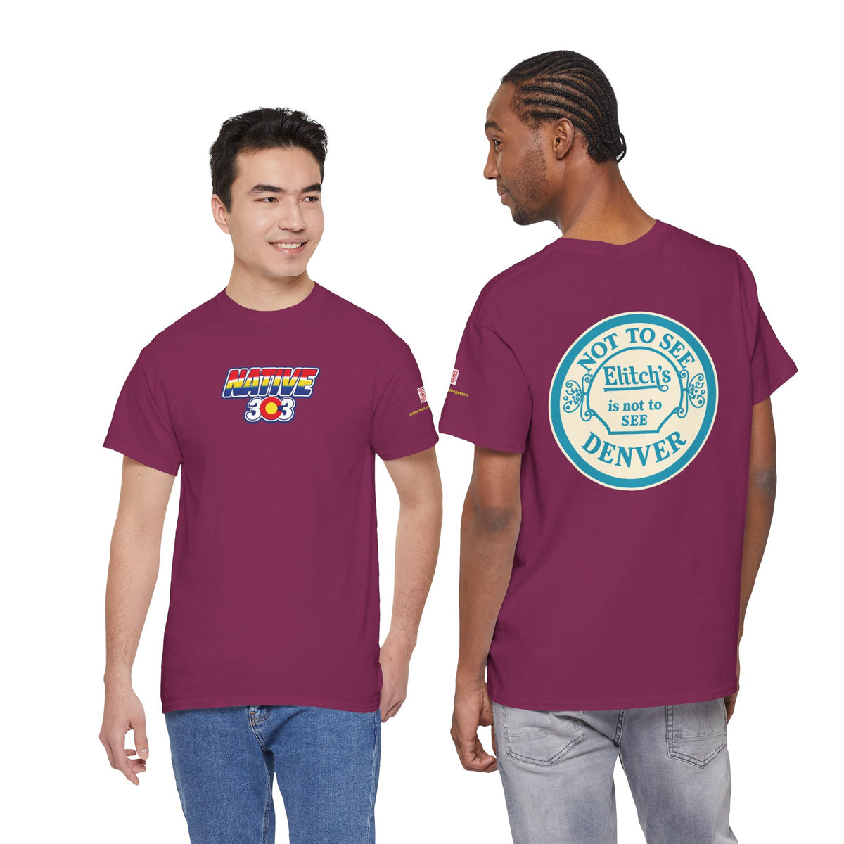 ELITCH GARDENS TURQUOISE - vintage Colorado gear