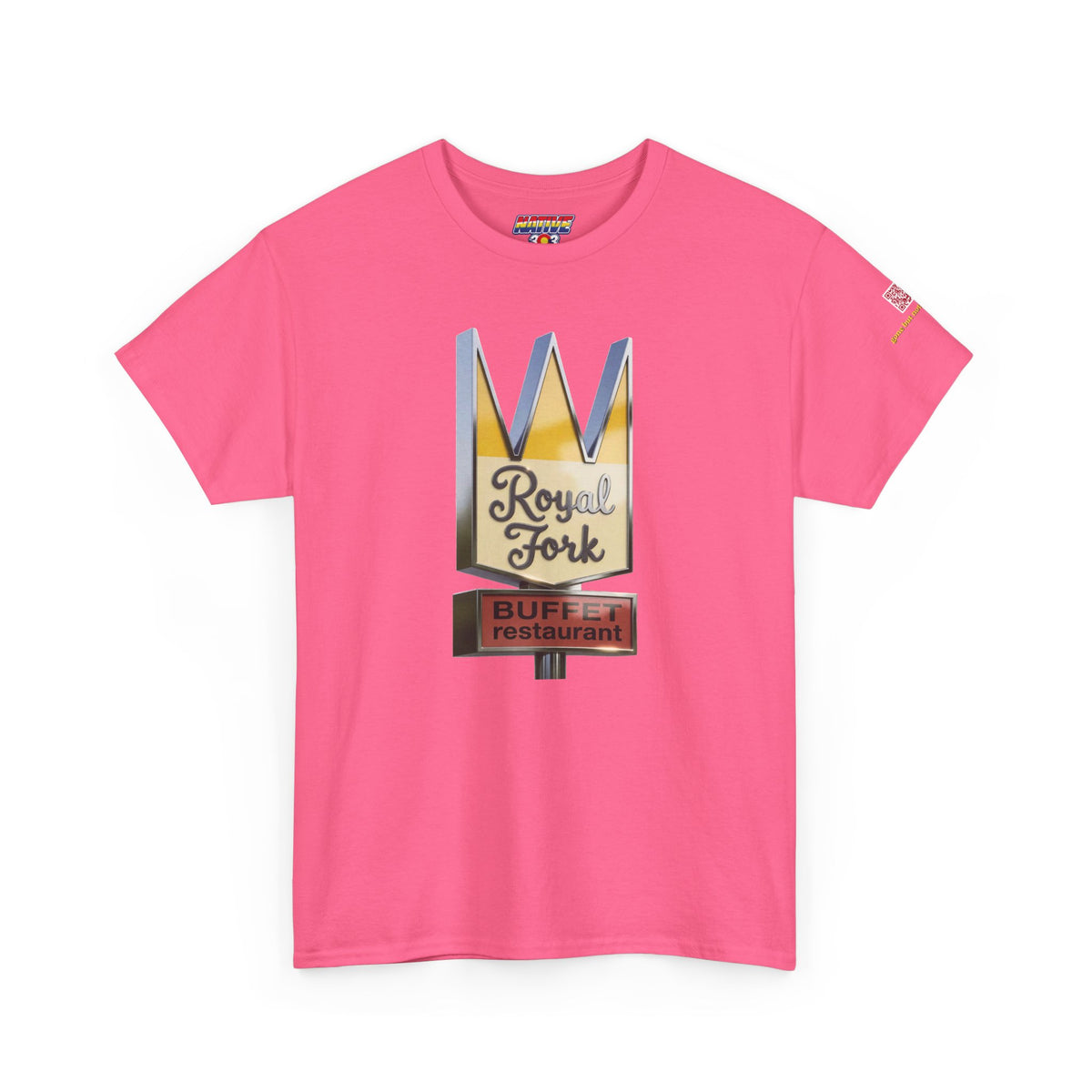 Royal Fork restaurant pop-art design - vintage Denver gear