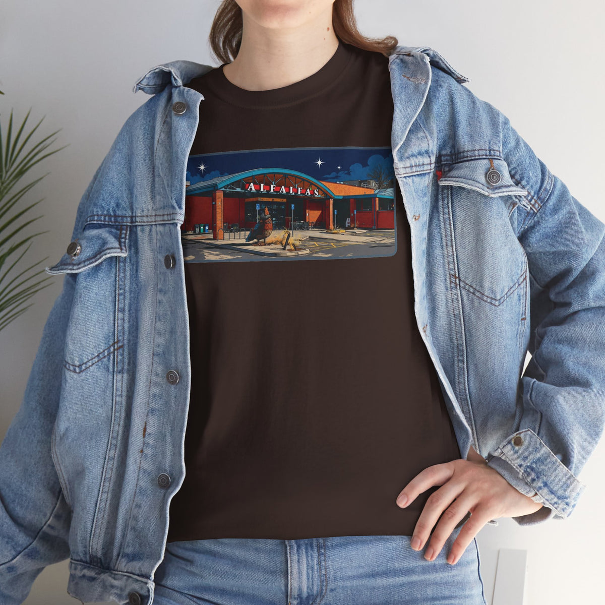 Alfalfa's Grocery Store night scene - vintage Metro Denver gear