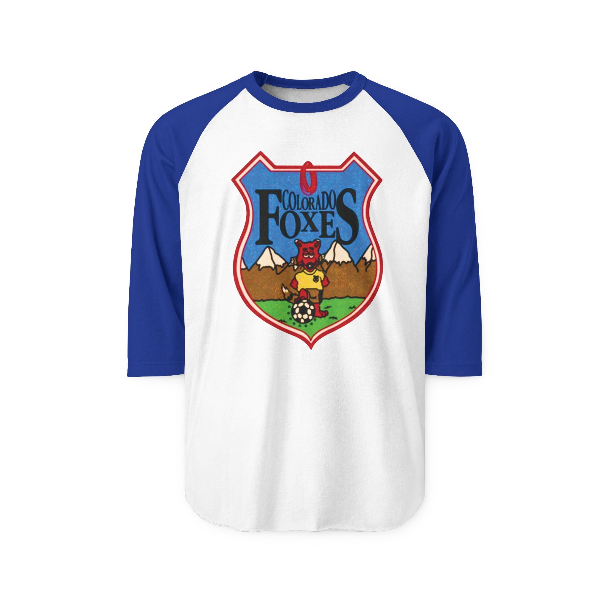 COLORADO FOXES Fox | Retro Baseball Tee