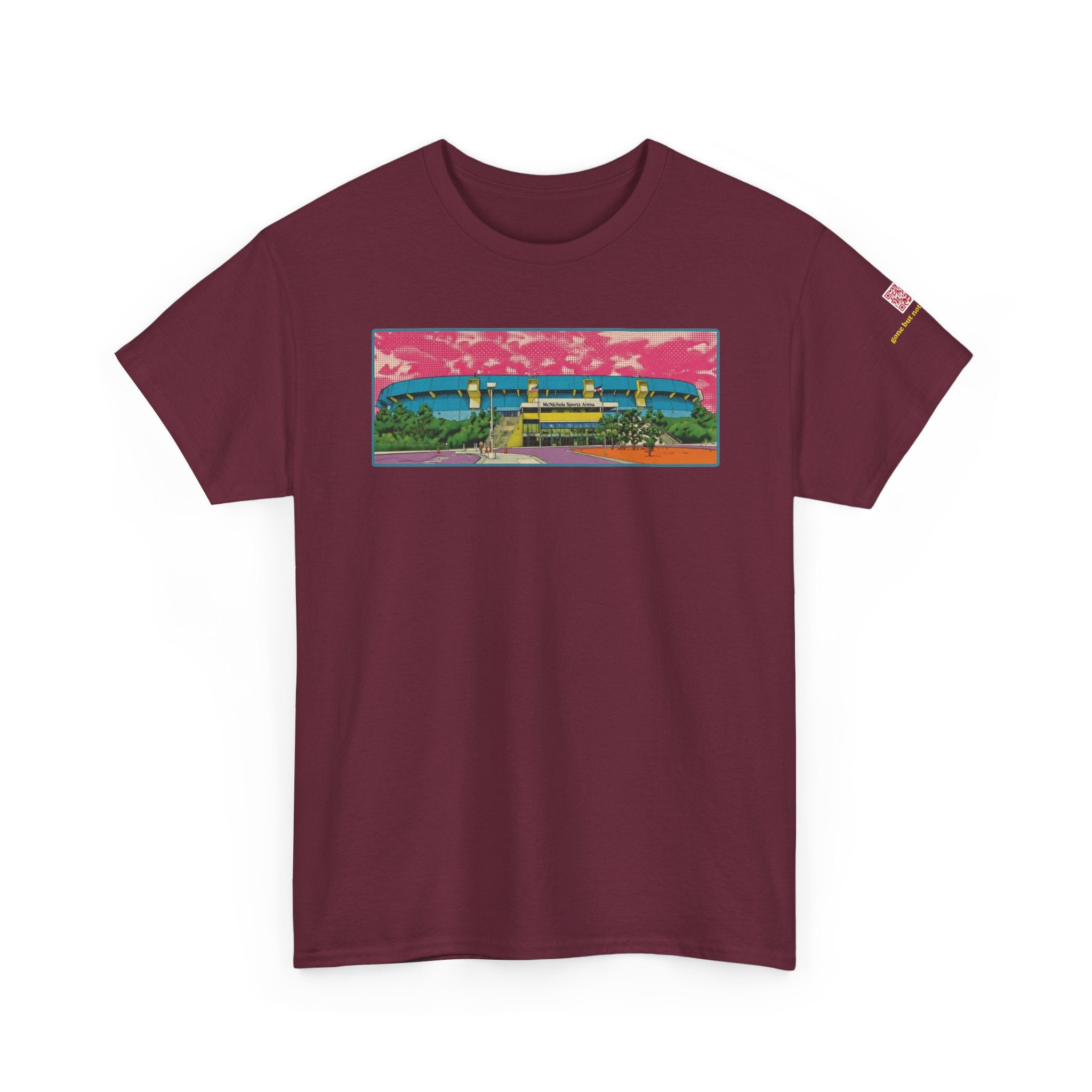 McNichols Arena - retro pop-art imagining - vintage Denver gear
