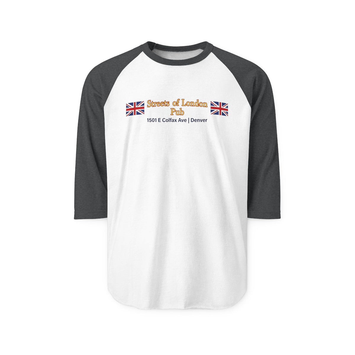 STREETS OF LONDON PUB | Vintage Denver Retro Baseball Tee