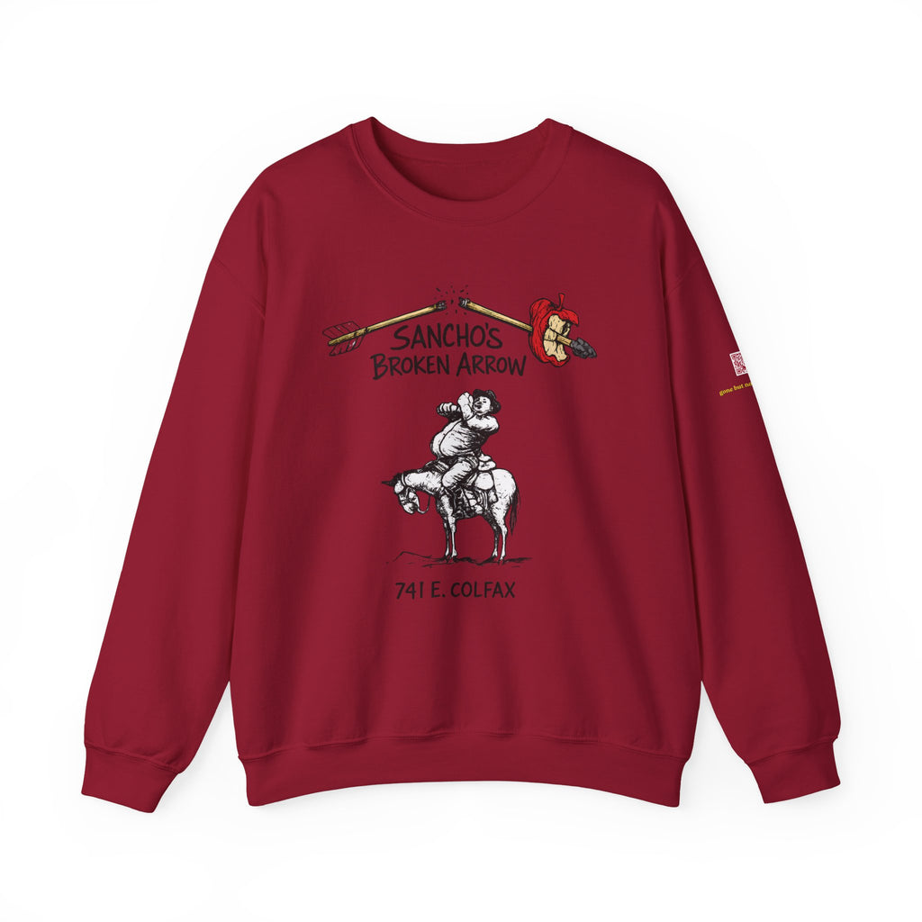 Sancho's Broken Arrow logo | Native303 Sweatshirt