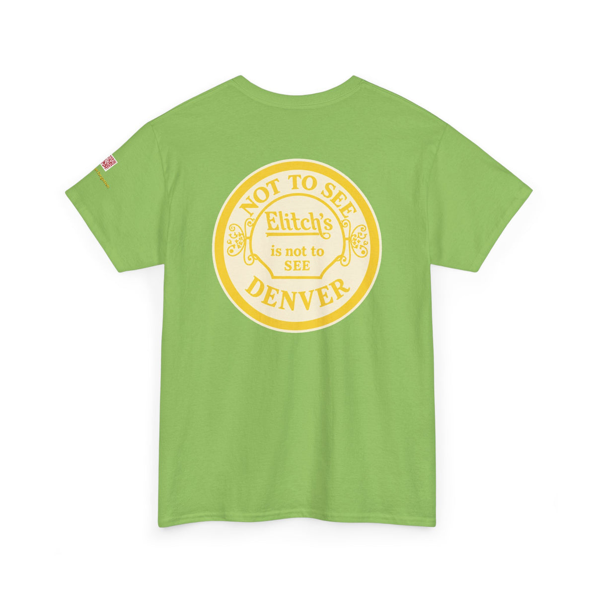 ELITCH GARDENS YELLOW - vintage Colorado gear