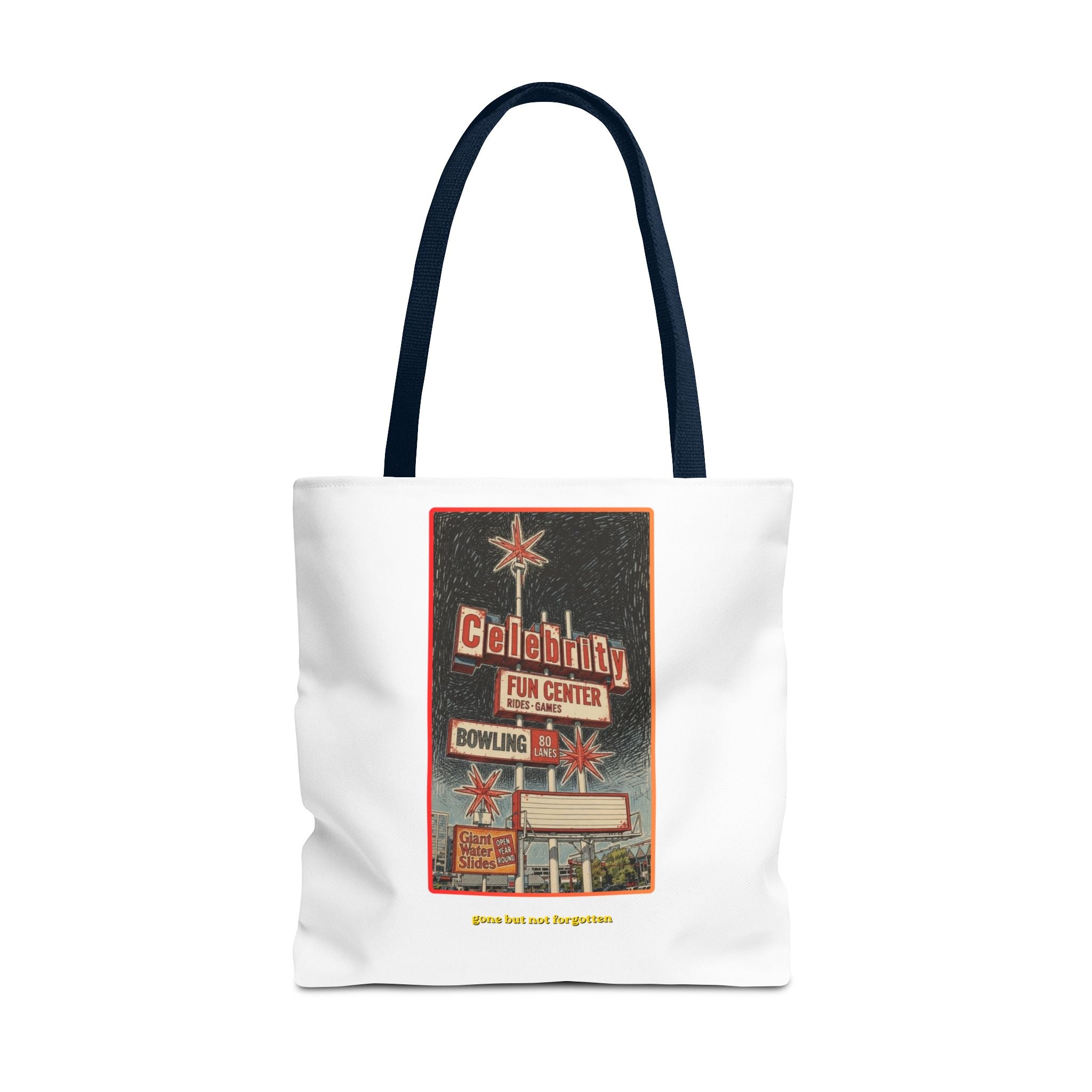 Celebrity Fun Center (pencil drawing) Tote