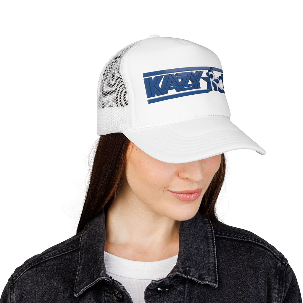 KAZY Trucker Hat — Vintage Sailboat Foam Cap