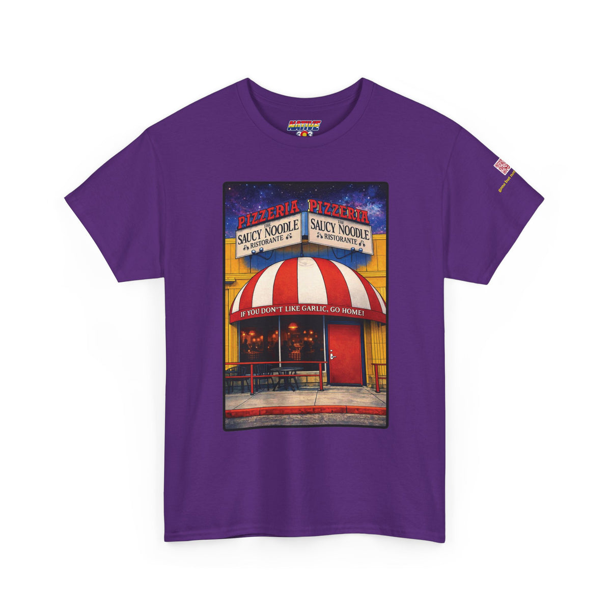 The Saucy Noodle - Garlic - vintage Denver gear