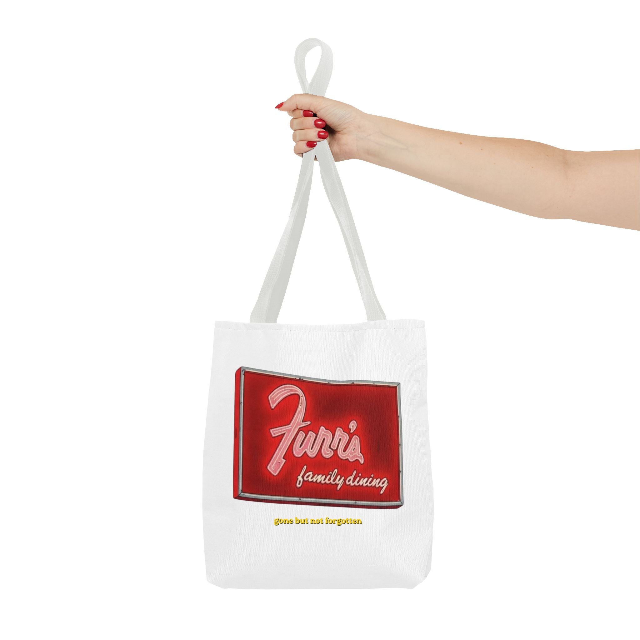Furr's Cafeterias sign Tote