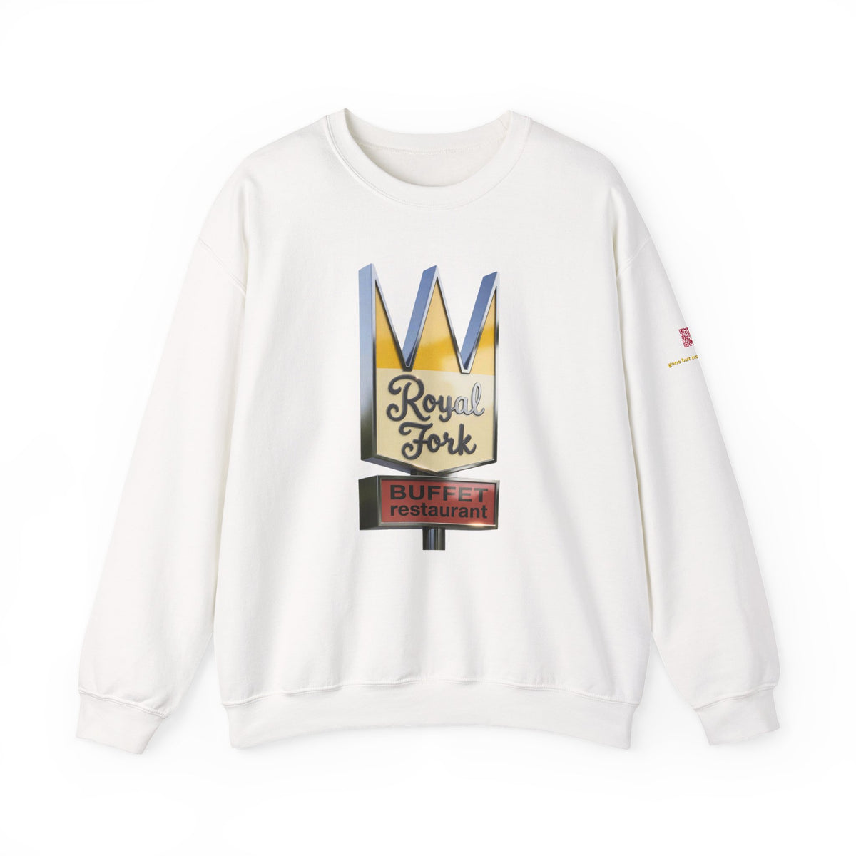 Royal Fork restaurant hi resolution digital style  | Native303 Sweatshirt