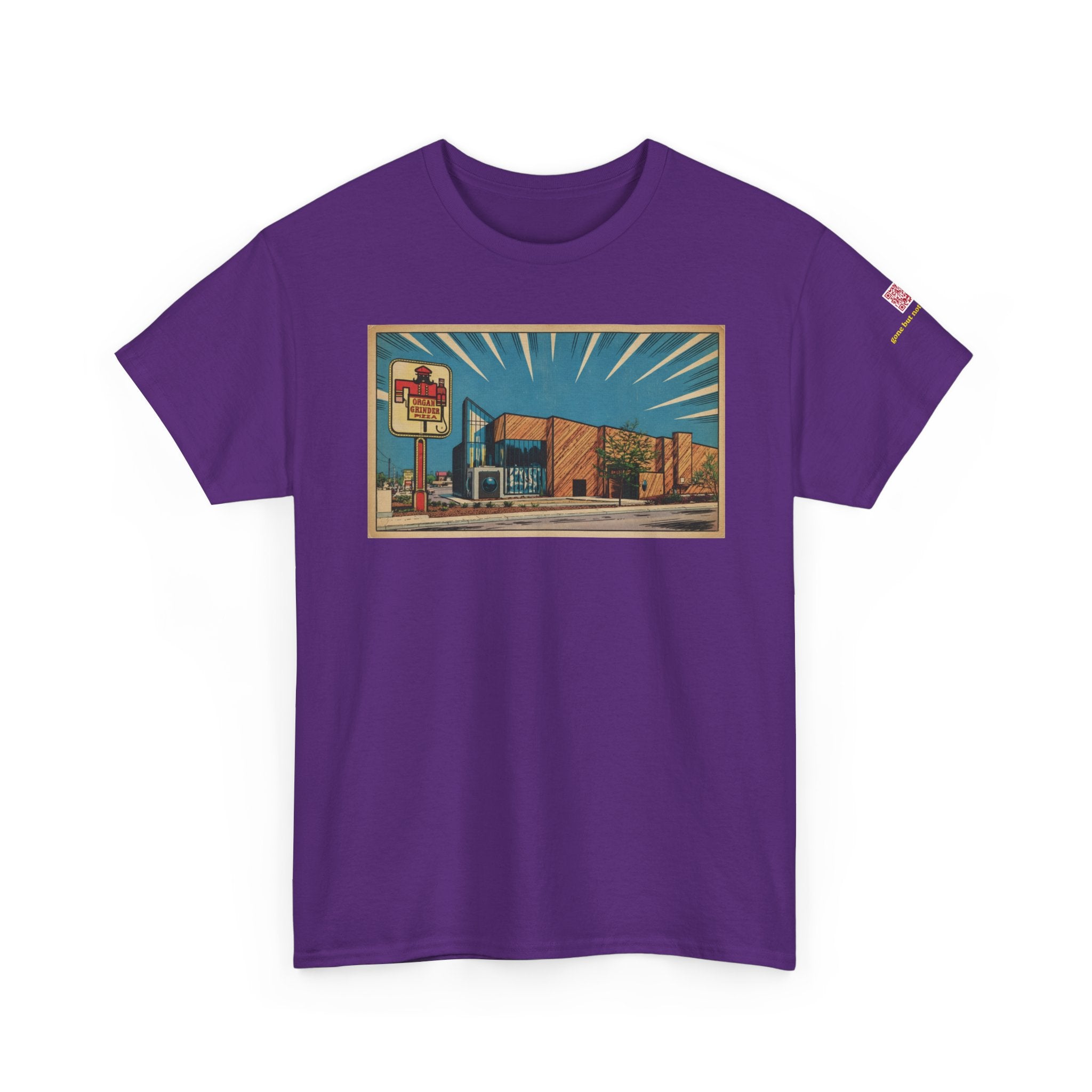 Organ Grinder comic style - vintage Denver gear